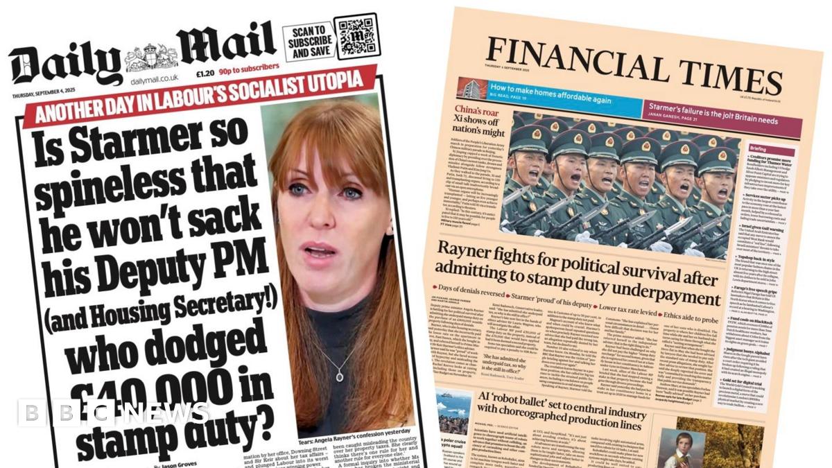 Angela Rayner: Clinging On Amidst Political Crisis
