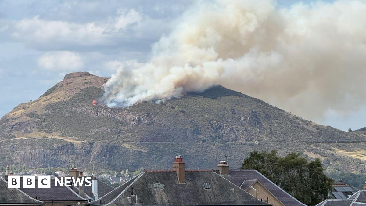 Arthur's Seat Fire: Edinburgh Fire Service Tackles Significant Blaze Arthur's Seat Fire: Edinburgh Fire Service Tackles Significant Blaze