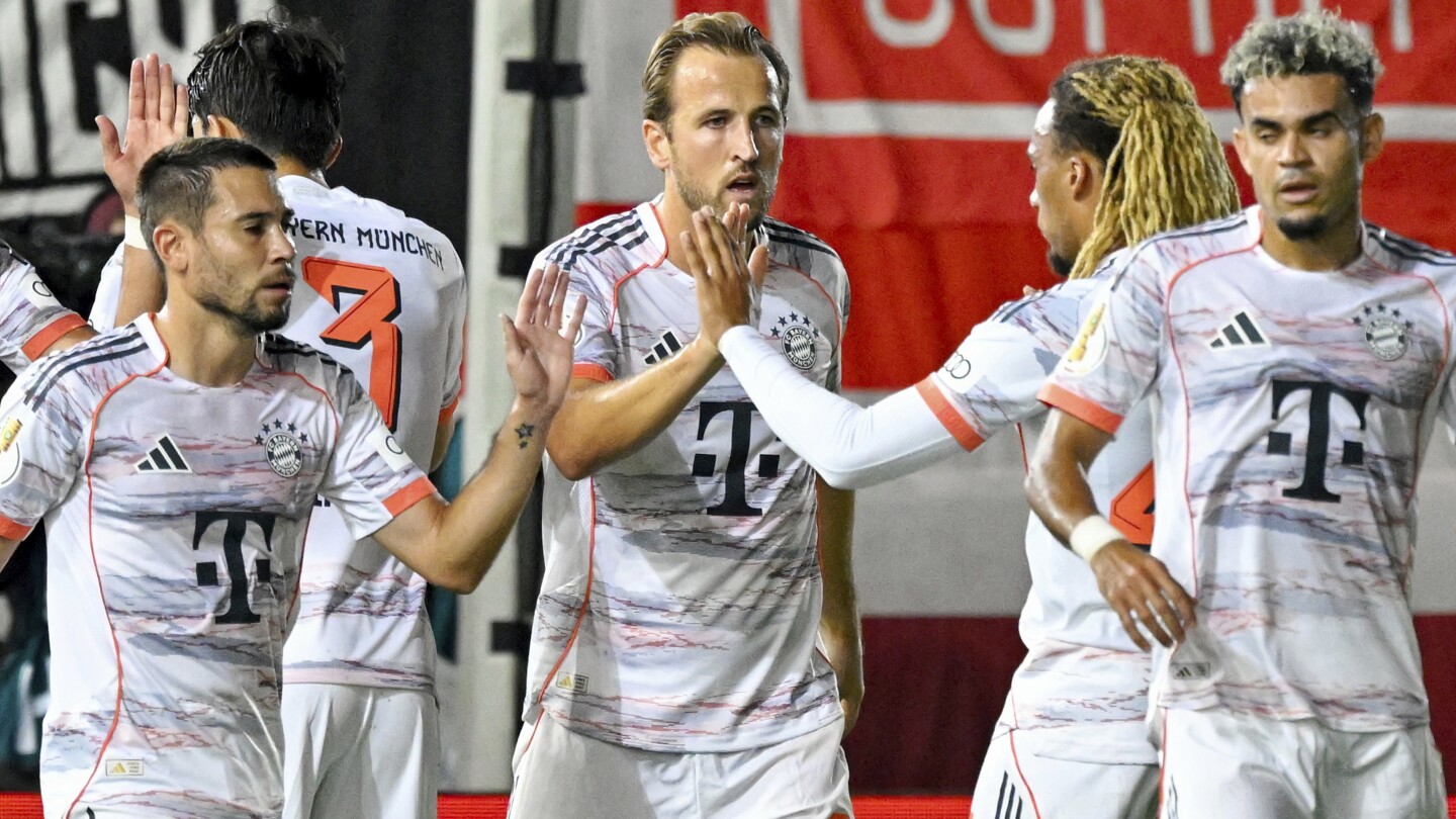 Bayern Munich Edges Past Wiesbaden Thanks To Harry Kane's Late Strike Bayern Munich Edges Past Wiesbaden Thanks To Harry Kane's Late Strike
