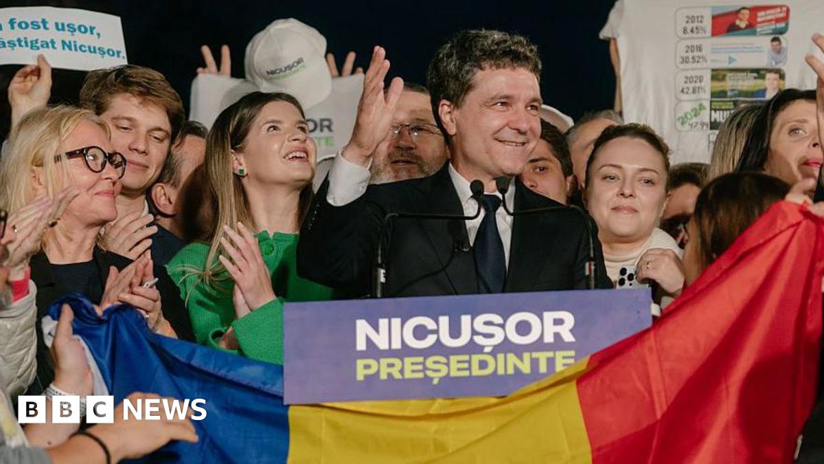 Bucharest Mayor Nicusor Dan Wins Romania's Presidential Election Bucharest Mayor Nicusor Dan Wins Romania's Presidential Election