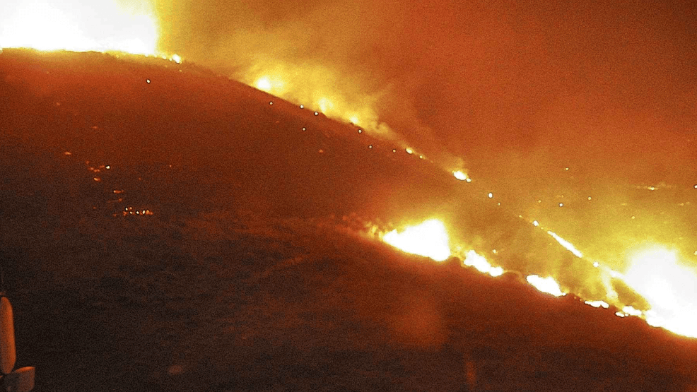 C Hill Fire In Carson City: 50 Acres Burned, Evacuations Possible C Hill Fire In Carson City: 50 Acres Burned, Evacuations Possible