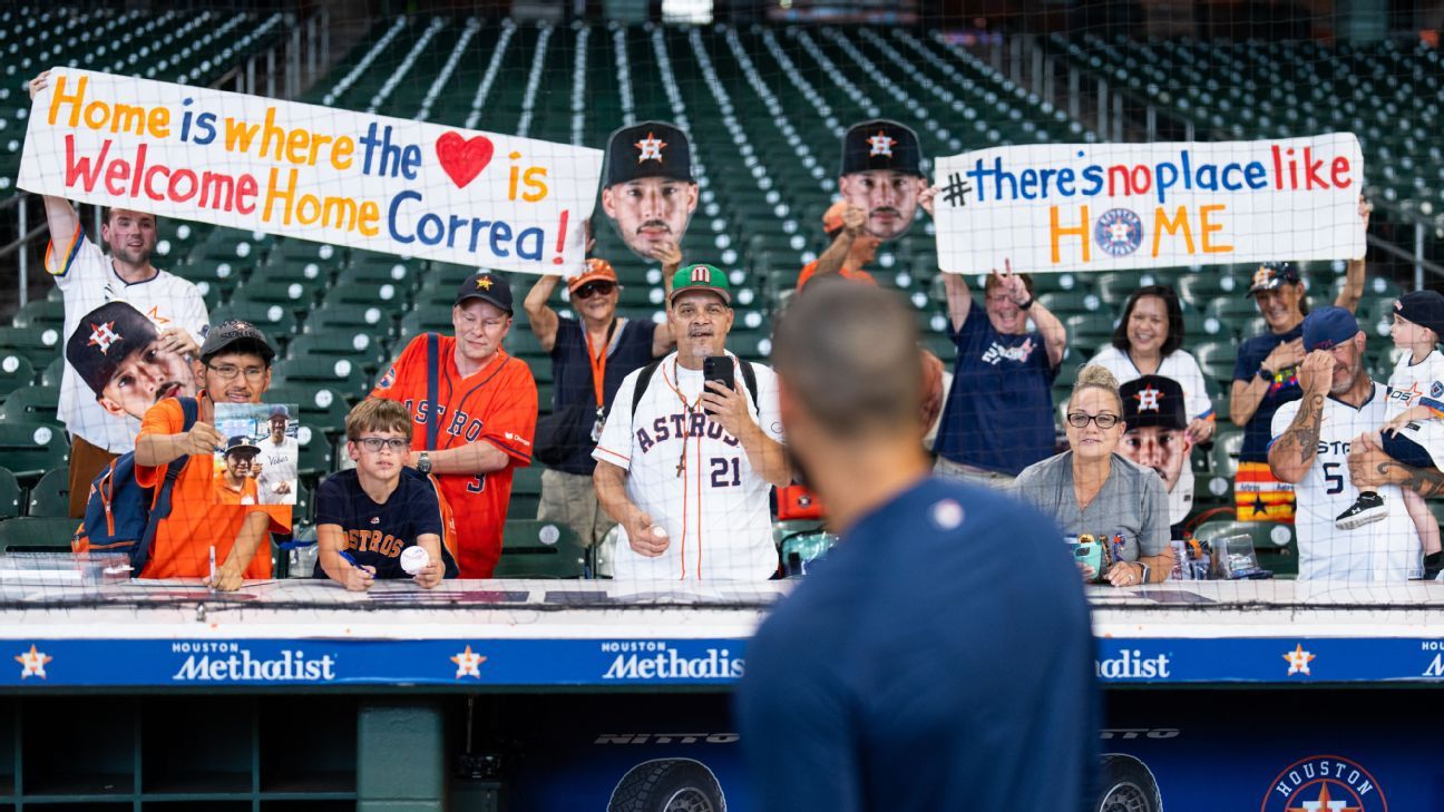 Carlos Correa Back In Houston: A Reunion With Alex Bregman Carlos Correa Back In Houston: A Reunion With Alex Bregman