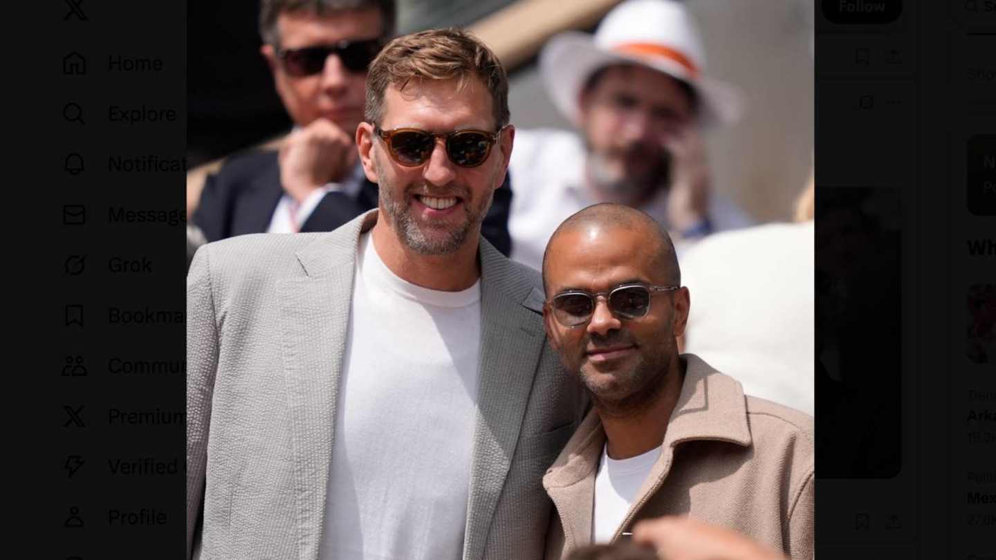 Celebrity Sightings: Nowitzki And Beckham At The French Open Championship Celebrity Sightings: Nowitzki And Beckham At The French Open Championship