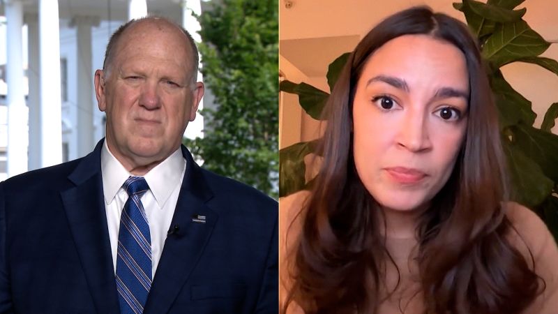 CNN Exclusive: AOC And Trump's Border Czar Clash Over Immigration CNN Exclusive: AOC And Trump's Border Czar Clash Over Immigration