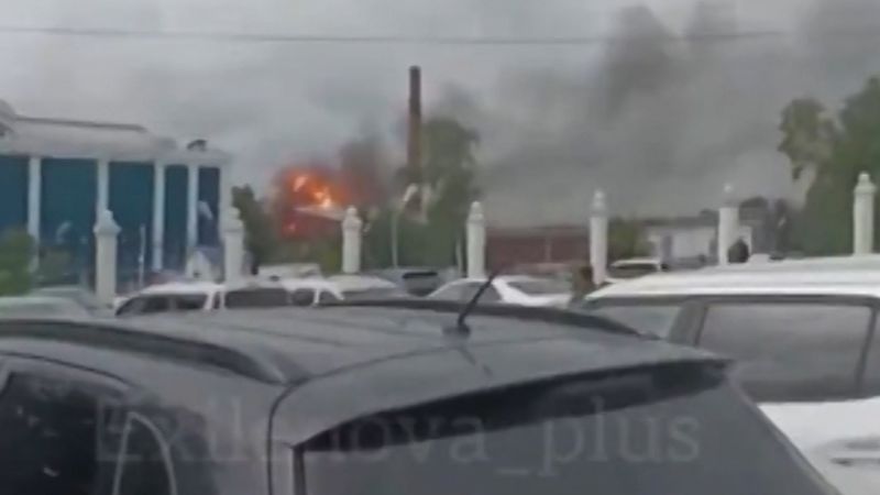 CNN Reports: Ukrainian Forces Target Russian Missile Facility In New Video