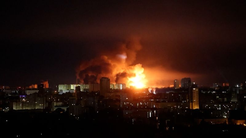 CNN Video Captures Explosions In Kyiv Amidst Renewed Russian Air Attacks CNN Video Captures Explosions In Kyiv Amidst Renewed Russian Air Attacks