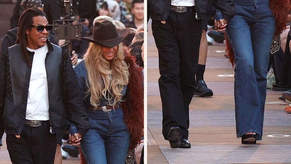 Couple Goals: Beyoncé And Jay-Z In Matching Western Wear At Louis Vuitton Couple Goals: Beyoncé And Jay-Z In Matching Western Wear At Louis Vuitton