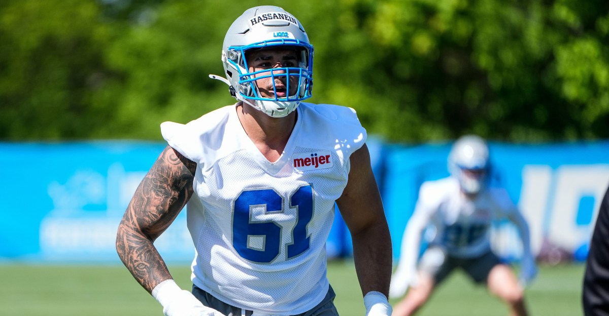 Detroit Lions Waive Rookie Ahmed Hassanein: Injury Details Revealed Detroit Lions Waive Rookie Ahmed Hassanein: Injury Details Revealed