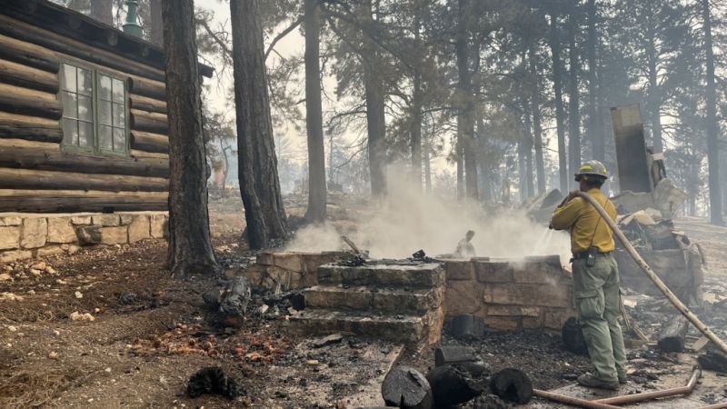 Devastation At The Grand Canyon: Historic Lodge Lost To Wildfire Devastation At The Grand Canyon: Historic Lodge Lost To Wildfire