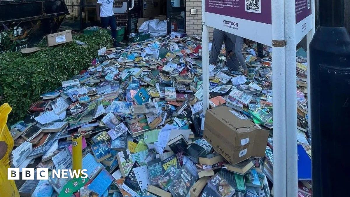 Discarded Library Books Found On Croydon Pavement: Council Response Needed