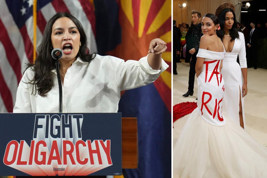 Discrepancy Exposed: AOC's High-End Hotel Bills During Anti-Oligarchy Rallies