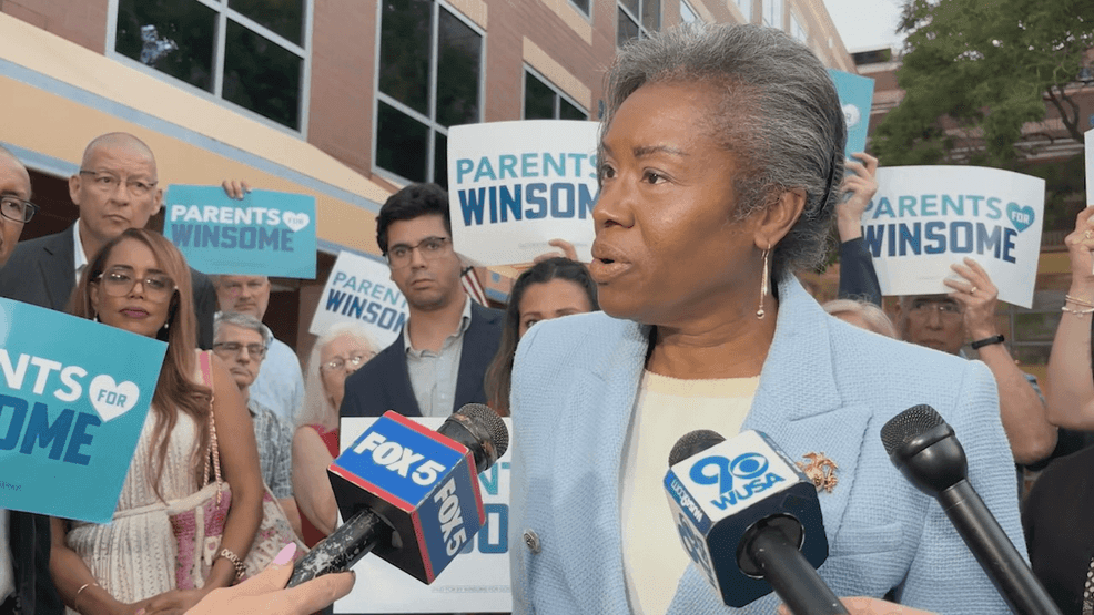 Earle-Sears Responds To Racist Attack At Arlington School Board Rally Earle-Sears Responds To Racist Attack At Arlington School Board Rally