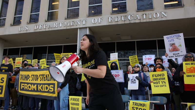 Education Department Faces Mass Firings After Supreme Court Decision In Trump's Favor
