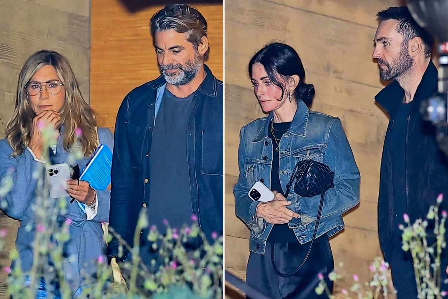 Friends Reunion? Jennifer Aniston, Courteney Cox Enjoy Double Date With Partners Friends Reunion? Jennifer Aniston, Courteney Cox Enjoy Double Date With Partners