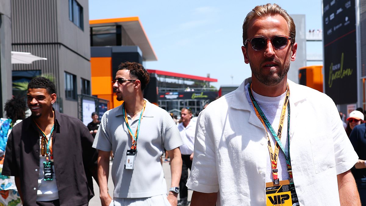 From The Pitch To The Paddock: Harry Kane And Thomas Tuchel At The Barcelona GP From The Pitch To The Paddock: Harry Kane And Thomas Tuchel At The Barcelona GP