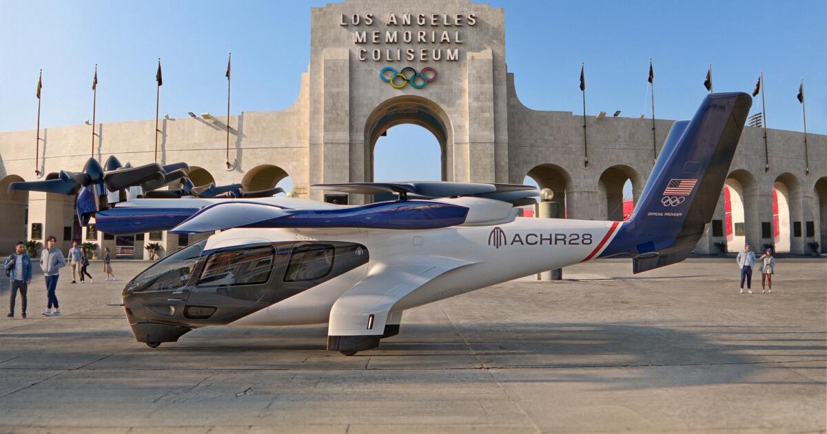 High-Tech, Budget-Friendly: LA28's Air Taxi Solution For A Car-Free Games High-Tech, Budget-Friendly: LA28's Air Taxi Solution For A Car-Free Games