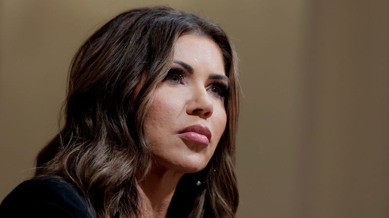 Homeland Security Secretary Kristi Noem Hospitalized: Details On Allergic Reaction Emerge Homeland Security Secretary Kristi Noem Hospitalized: Details On Allergic Reaction Emerge