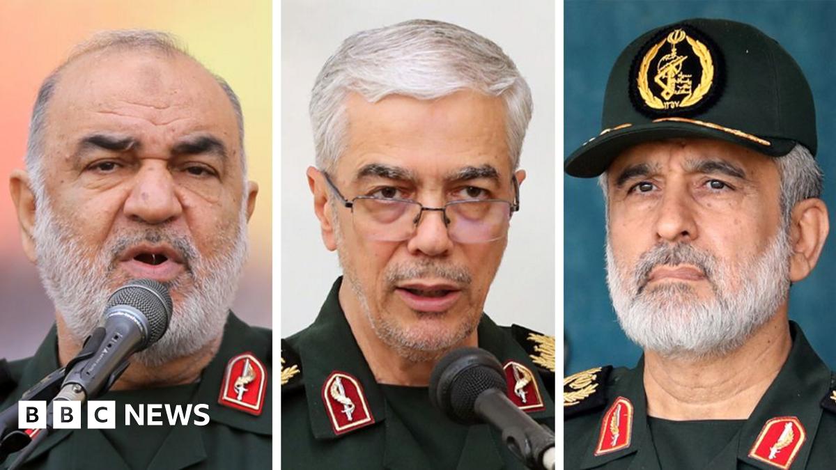 Identifying The Fallen: Iranian Commanders Killed By Israeli Forces Identifying The Fallen: Iranian Commanders Killed By Israeli Forces