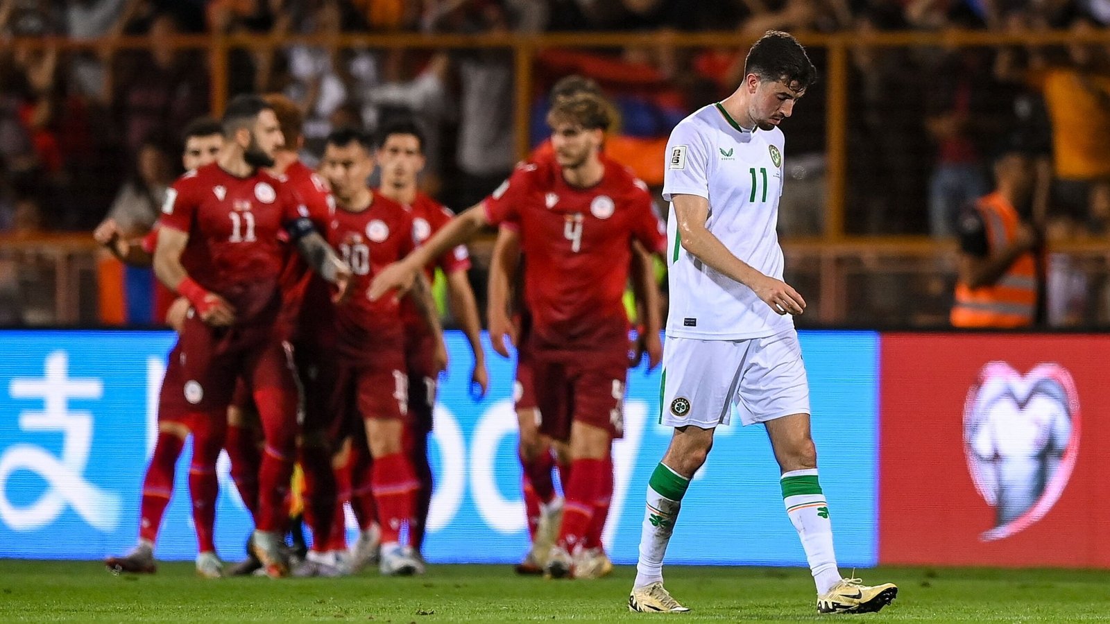 Ireland's World Cup Dream Dashed By Armenia Upset Ireland's World Cup Dream Dashed By Armenia Upset