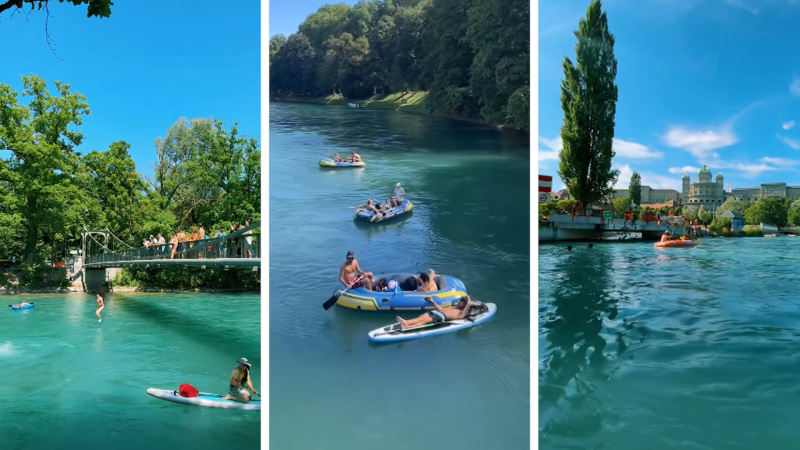 Is Swimming To Work The Future Of Commuting? A Swiss Case Study