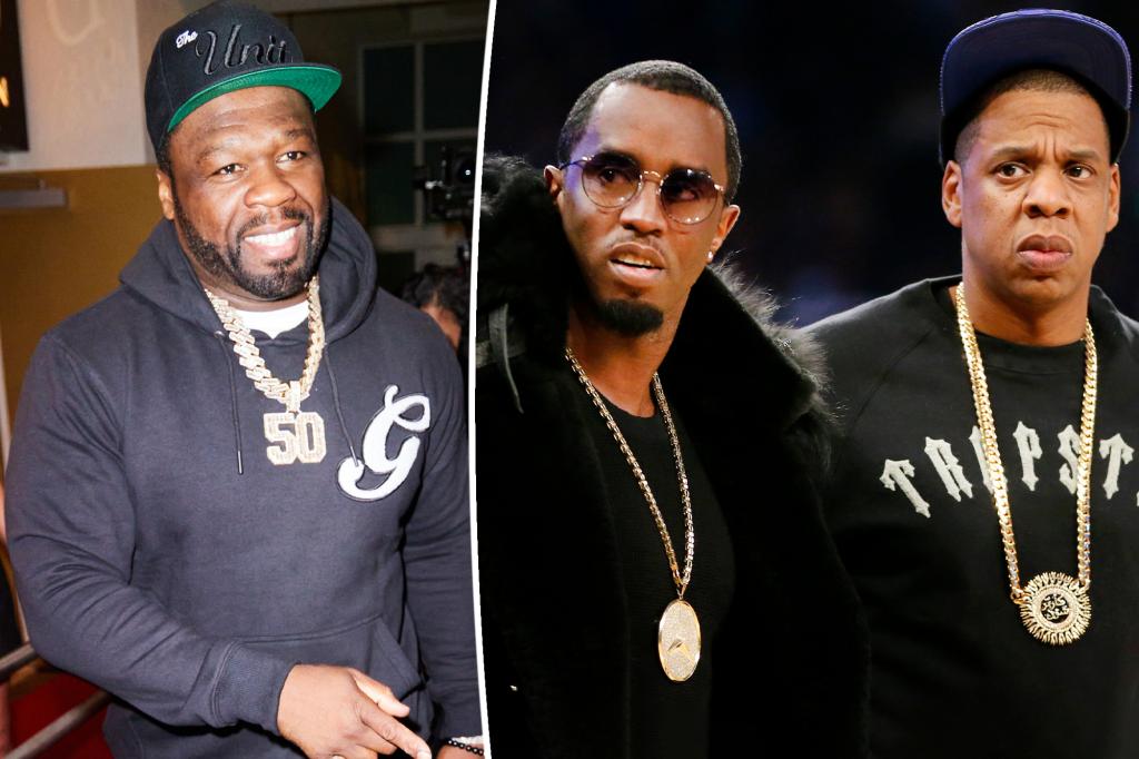 Jay-Z, Diddy, And 50 Cent: A Triangular Hip-Hop Rivalry Explodes Jay-Z, Diddy, And 50 Cent: A Triangular Hip-Hop Rivalry Explodes