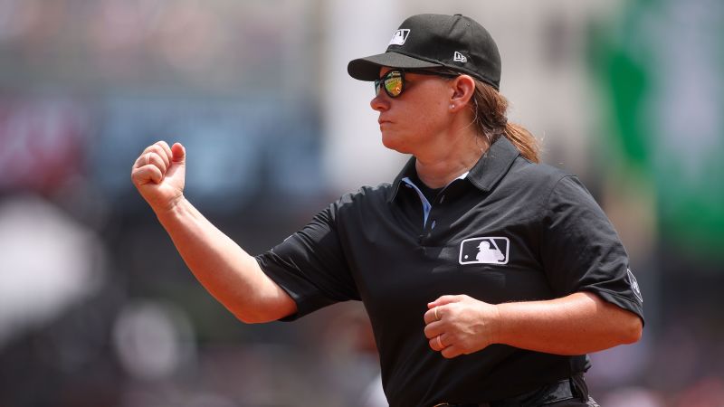 Jen Pawol Breaks Barriers:  A Historic First For Women In MLB Umpiring