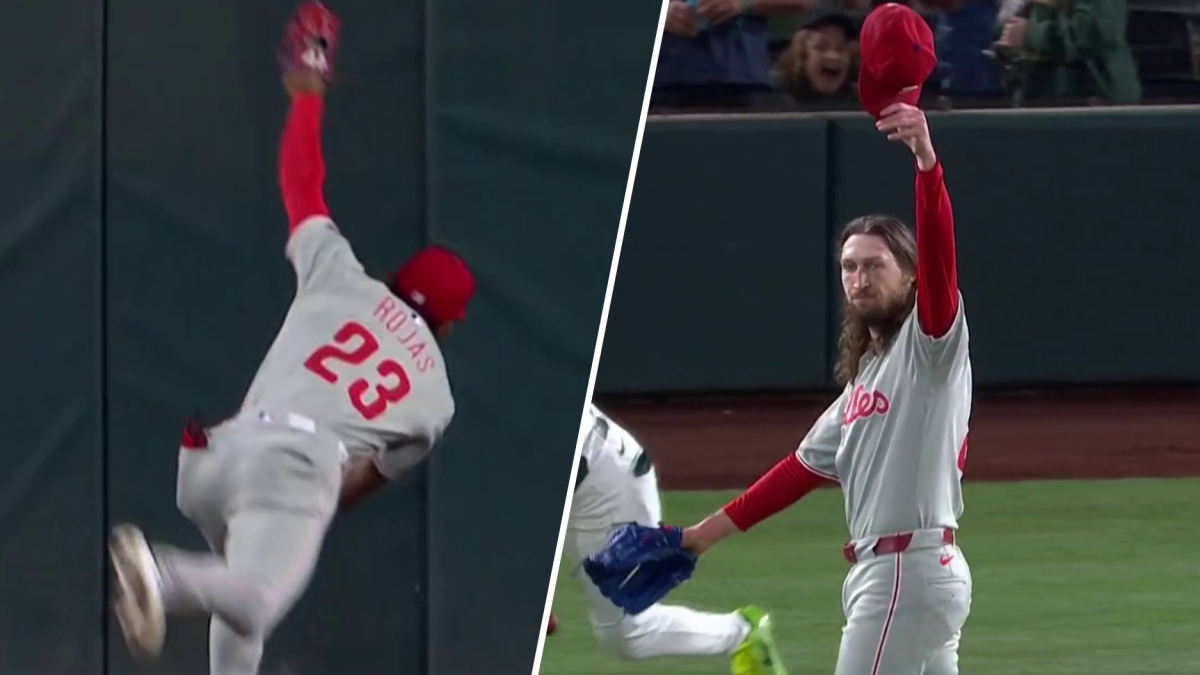 Johan Rojas' Defensive Gem: Robbing A Potential Extra-Base Hit In The 8th Johan Rojas' Defensive Gem: Robbing A Potential Extra-Base Hit In The 8th