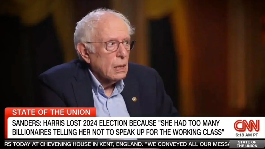 Kamala Harris' 2024 Presidential Bid: Sanders Points To Wealthy Influence