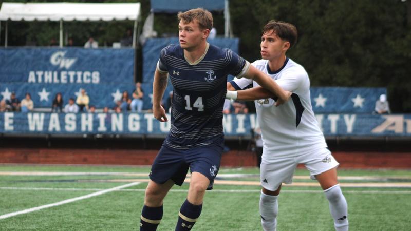 Late Goal Dooms GW Men's Soccer Team
