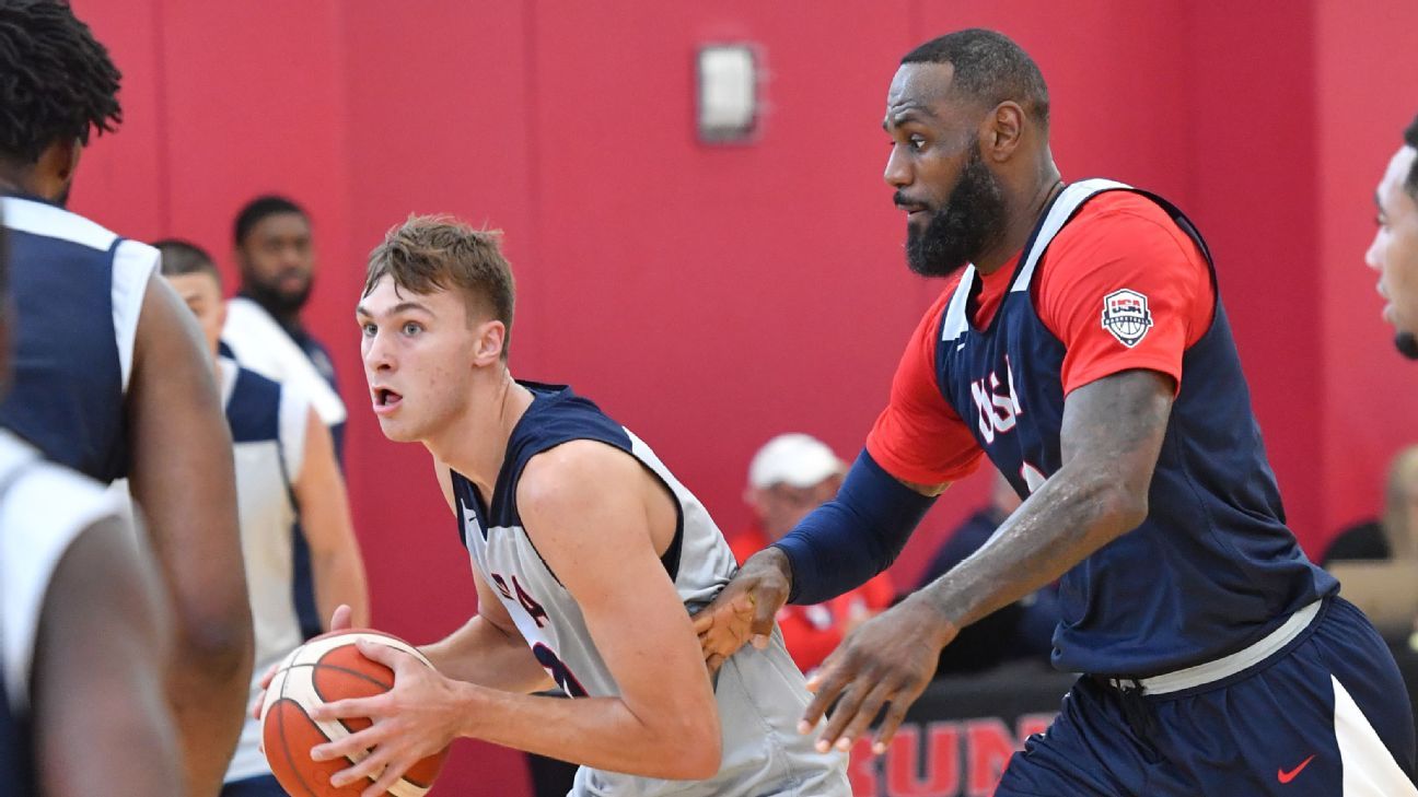 LeBron Comments On Mavericks Drafting Ausar Thompson LeBron Comments On Mavericks Drafting Ausar Thompson
