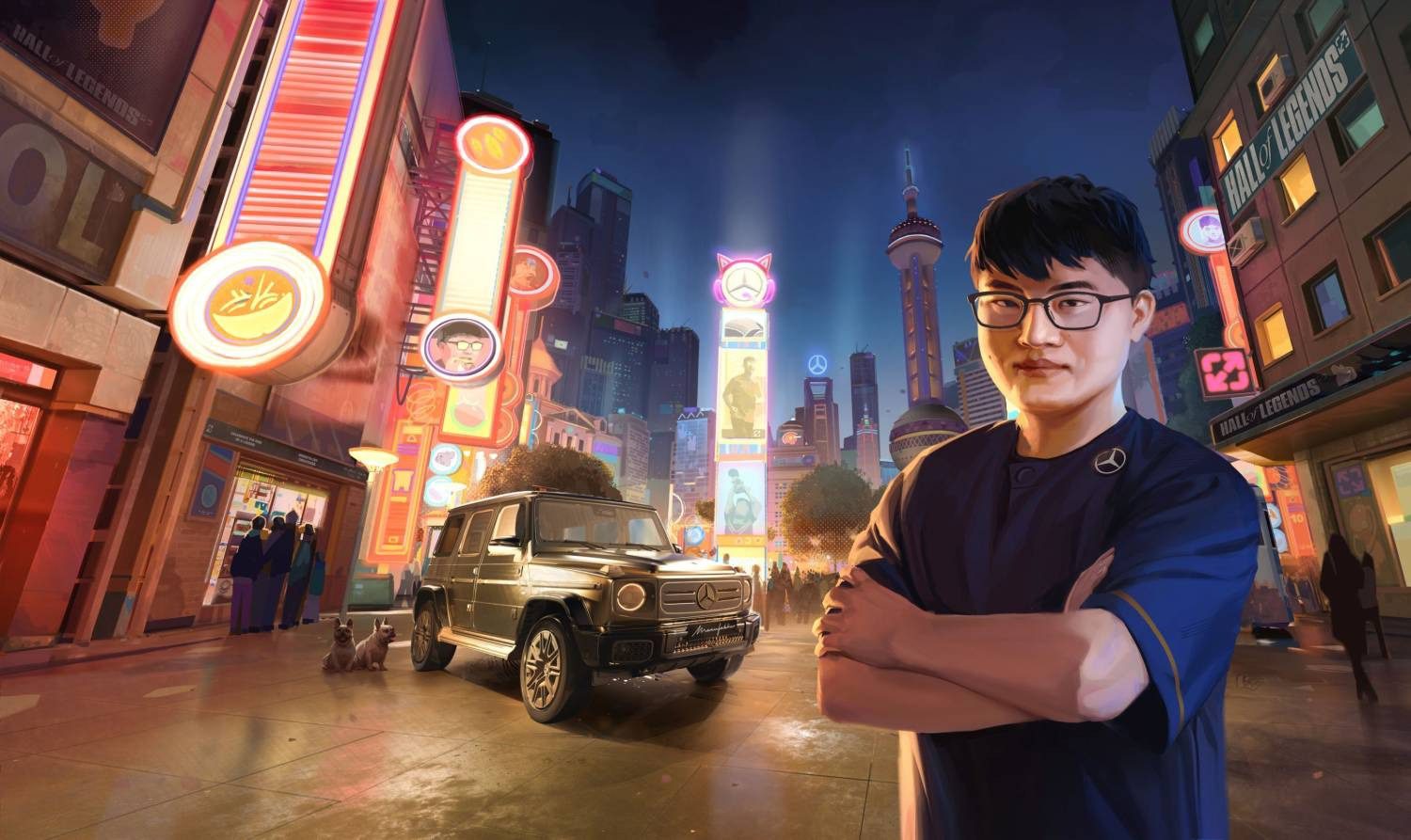 League Of Legends Icon Uzi's New Ride: A Mercedes-Benz Electric G-Class League Of Legends Icon Uzi's New Ride: A Mercedes-Benz Electric G-Class