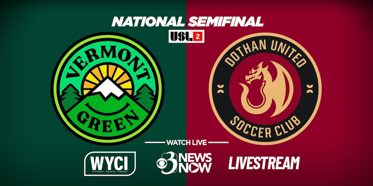 Live Stream: Vermont Green FC Takes On Dothan United In USL League Two Semifinals