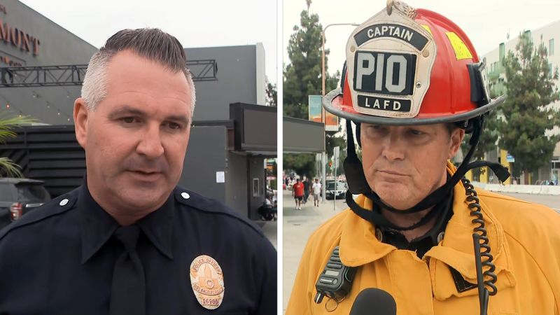 Los Angeles Emergency Response To Vehicle Collision: A Scene Of Chaos Los Angeles Emergency Response To Vehicle Collision: A Scene Of Chaos