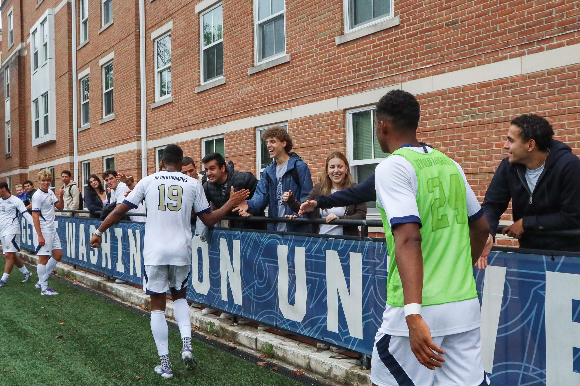 Men's Soccer Team Earns First Shutout, Defeating Navy 1-0