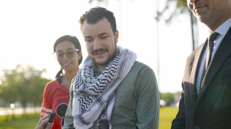 Months In Louisiana Detention End: Mahmoud Khalil Reunites With Family Months In Louisiana Detention End: Mahmoud Khalil Reunites With Family