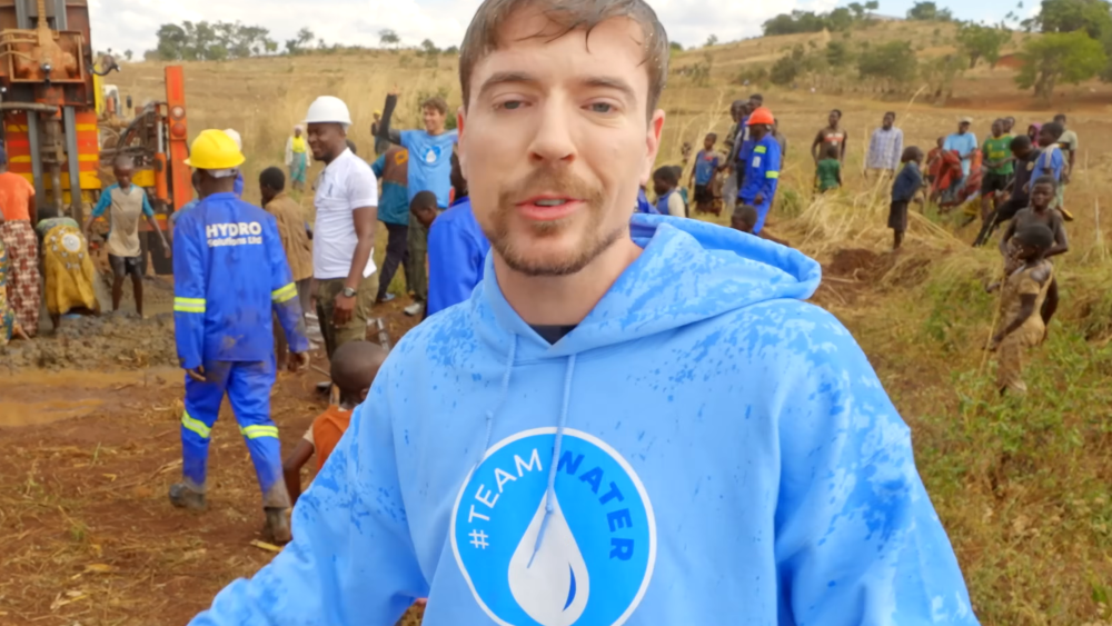 MrBeast's #TeamTrees Successor: $40 Million Clean Water Initiative MrBeast's #TeamTrees Successor: $40 Million Clean Water Initiative