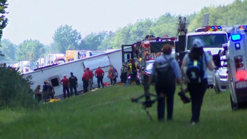New York Tour Bus Crash: Five Dead, Dozens Injured New York Tour Bus Crash: Five Dead, Dozens Injured