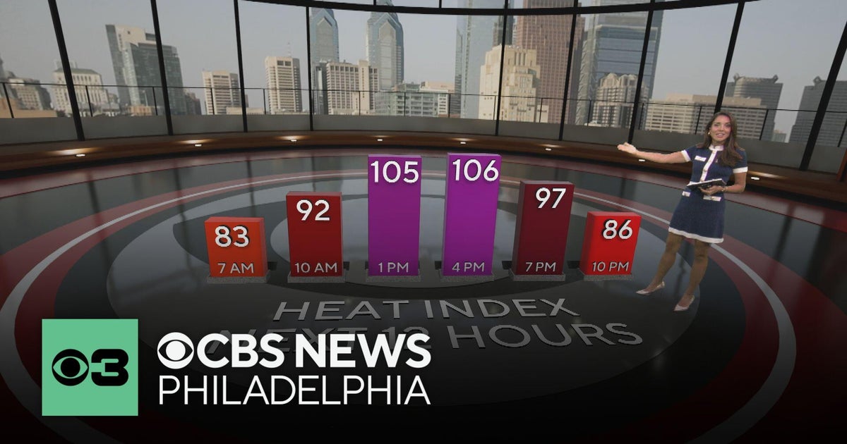 Next Weather: Philadelphia Extreme Heat Warning, Feels Like 106°F Next Weather: Philadelphia Extreme Heat Warning, Feels Like 106°F