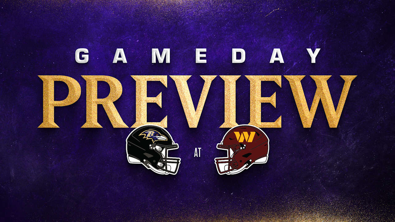 NFL Week 1 Preview: Ravens Vs. Commanders Breakdown NFL Week 1 Preview: Ravens Vs. Commanders Breakdown