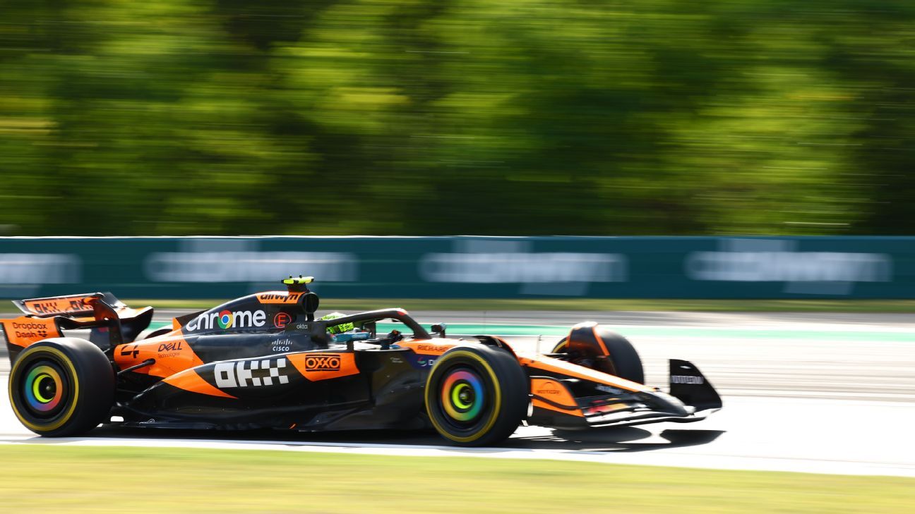 Norris Fastest In Hungarian GP Practice: A Strong Start For McLaren Norris Fastest In Hungarian GP Practice: A Strong Start For McLaren