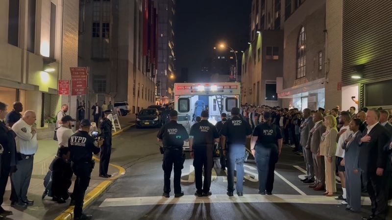 NYPD Officer's Body Transferred: Upper East Side Hospital Release NYPD Officer's Body Transferred: Upper East Side Hospital Release