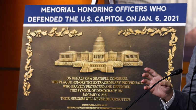 Officers Who Defended The Capitol On January 6th Push For Memorial Installation Officers Who Defended The Capitol On January 6th Push For Memorial Installation