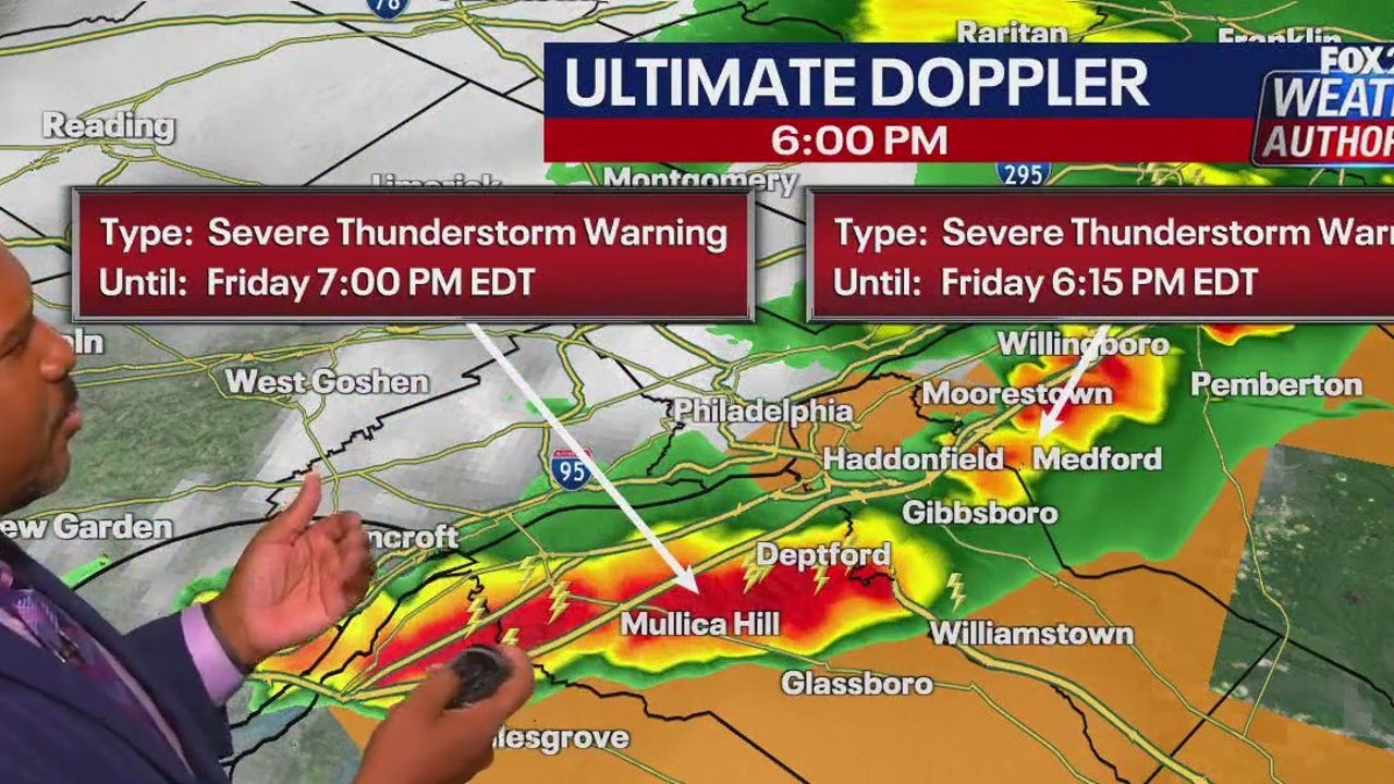 Philadelphia Weather Alert: Severe Thunderstorm Watch Issued
