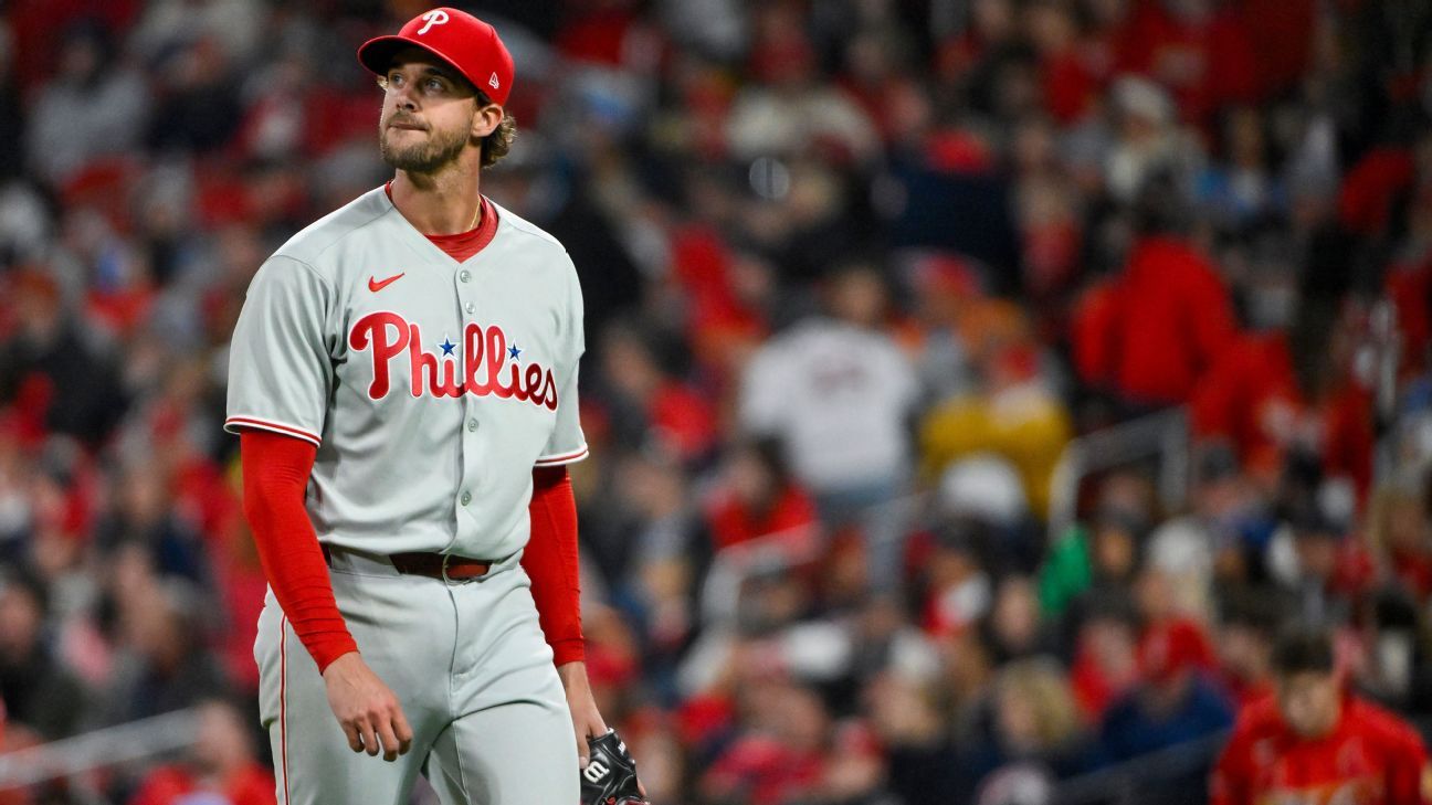 Phillies Pitcher Aaron Nola Misses Bullpen Session Due To Soreness Phillies Pitcher Aaron Nola Misses Bullpen Session Due To Soreness