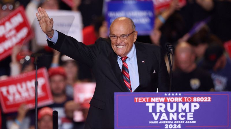 Presidential Medal Of Freedom: Trump Honors Rudy Giuliani Presidential Medal Of Freedom: Trump Honors Rudy Giuliani