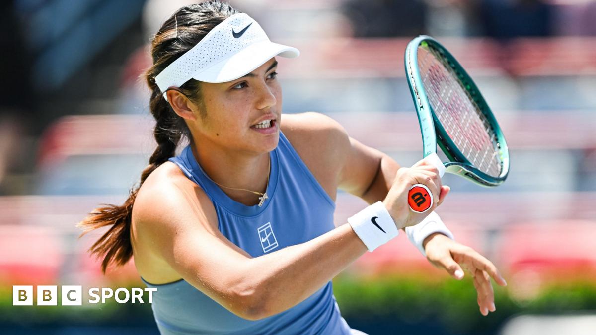Raducanu Reaches Second Round, Boulter Out At Canadian Open Tennis Tournament Raducanu Reaches Second Round, Boulter Out At Canadian Open Tennis Tournament