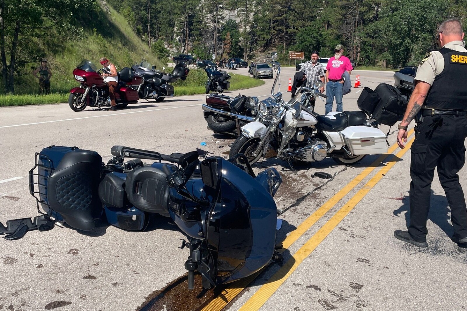 Rally Day 1 Tragedy: Four-Bike Collision Claims One Life Rally Day 1 Tragedy: Four-Bike Collision Claims One Life