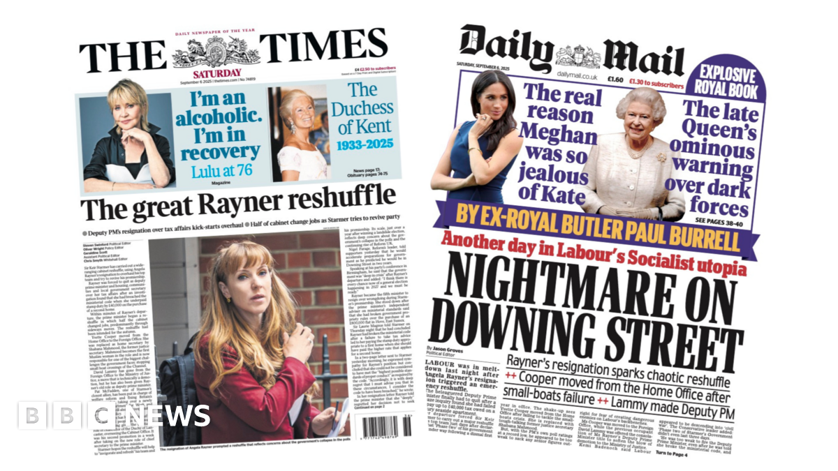 Rayner's Reshuffle: A Downing Street Shake-Up? Rayner's Reshuffle: A Downing Street Shake-Up?
