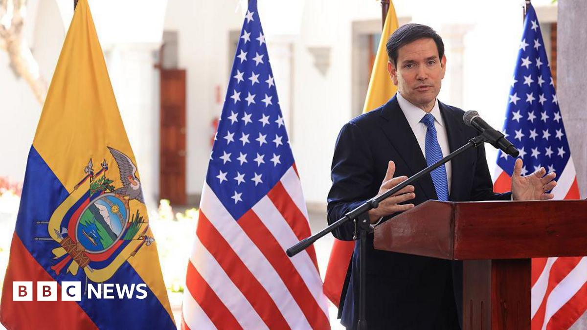 Rubio's Strong Warning: US Prepared To Eliminate Foreign Criminal Networks Rubio's Strong Warning: US Prepared To Eliminate Foreign Criminal Networks