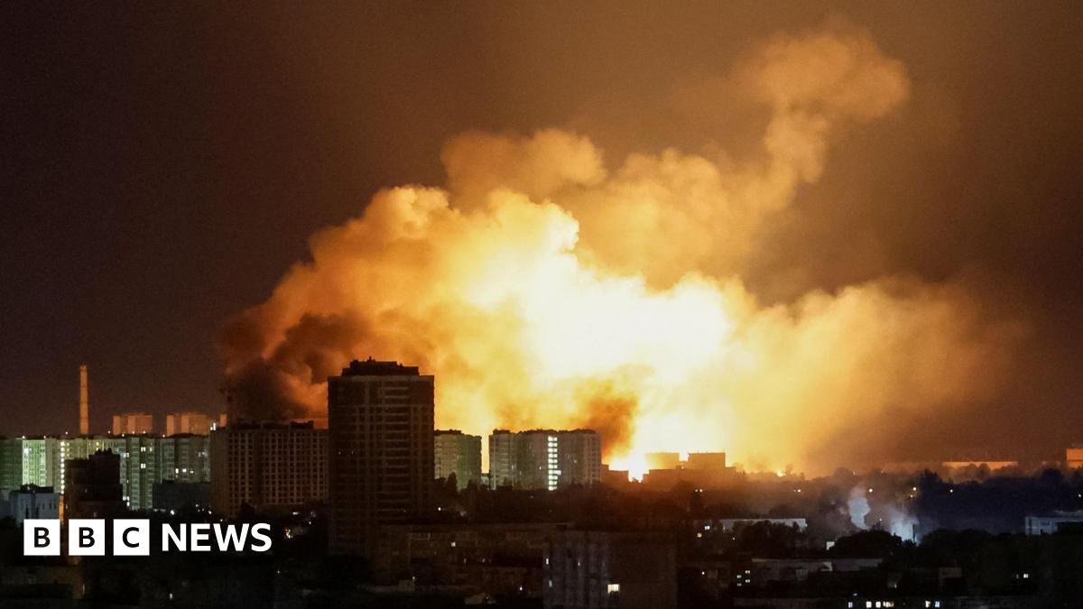 Russia Launches New Aerial Assault On Kyiv: Ukraine Reports Heavy Damage Russia Launches New Aerial Assault On Kyiv: Ukraine Reports Heavy Damage